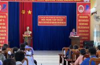 Ủy ban MTTQ Việt Nam tỉnh tập huấn công tác tuyên truyền xây dựng nông thôn mới tại xã Phú Thuận, huyện Phú Tân