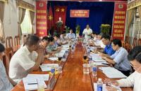 Giám sát thực hiện Bộ tiêu chí về xã đạt chuẩn nông thôn mới năm 2023 tại xã Trần Hợi, huyện Trần Văn Thời.